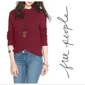 Free People Crossover Sweater